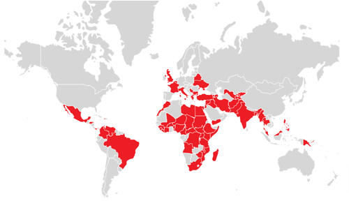 MSF teams work in more than 70 countries