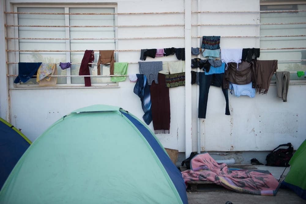 Greece Poor conditions affect more than 1,000 people stranded on