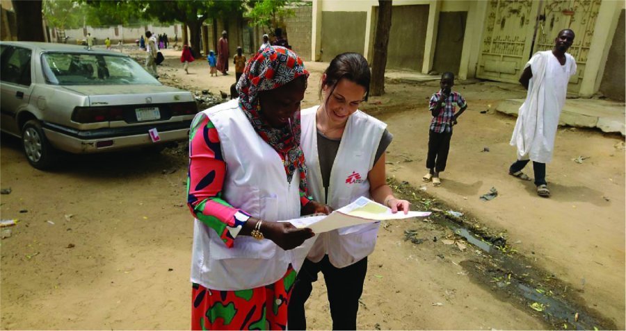 Sarah St Arnaud Sarah St Arnaud mapping in Borno, Nigeria