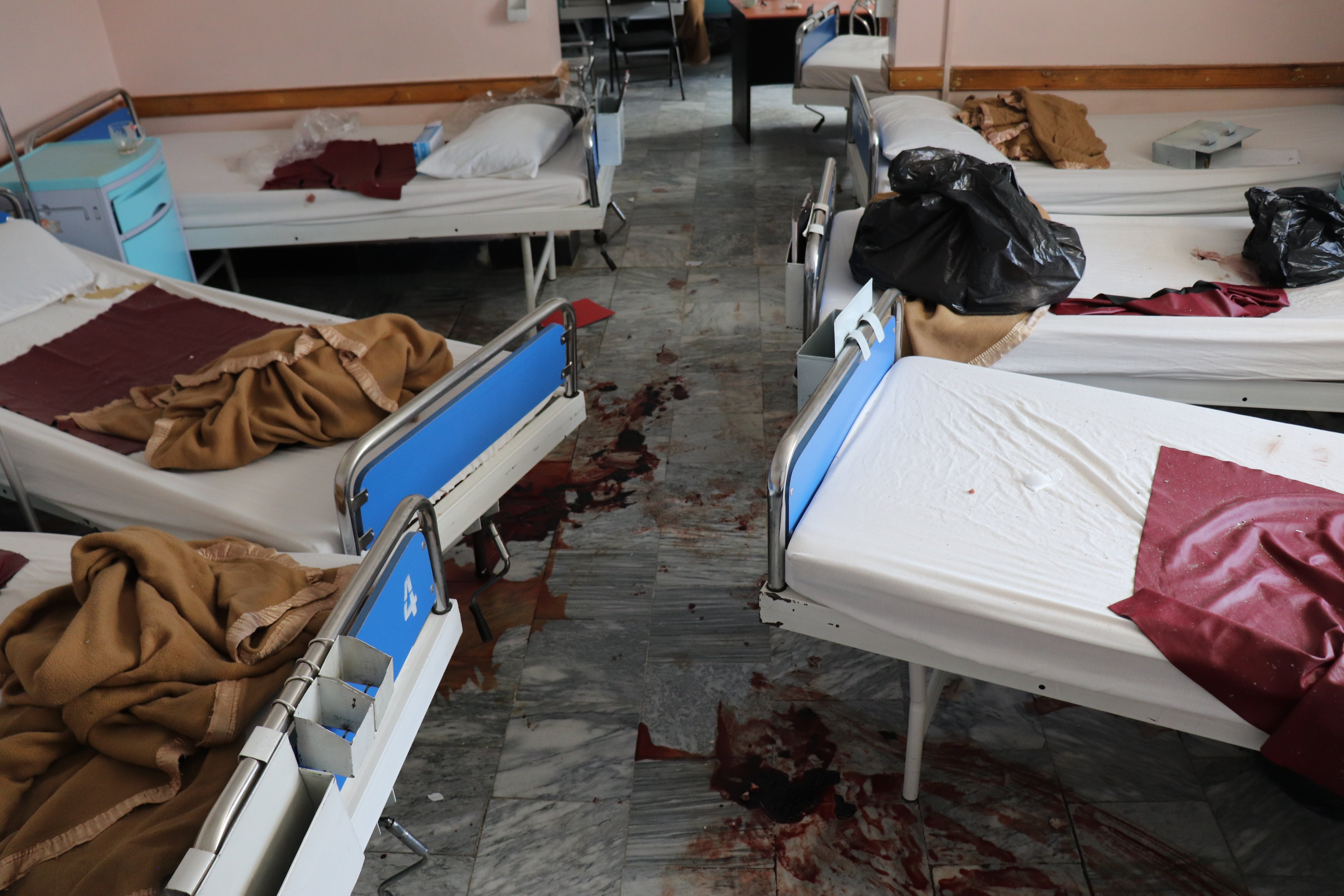 The maternity ward in Dasht-e-Barchi Hospital, Kabul