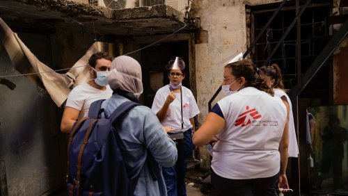 Three weeks after the massive explosion took place in Beirut, MSF is responding to the needs of the most vulnerable people along with those affected by the explosion.