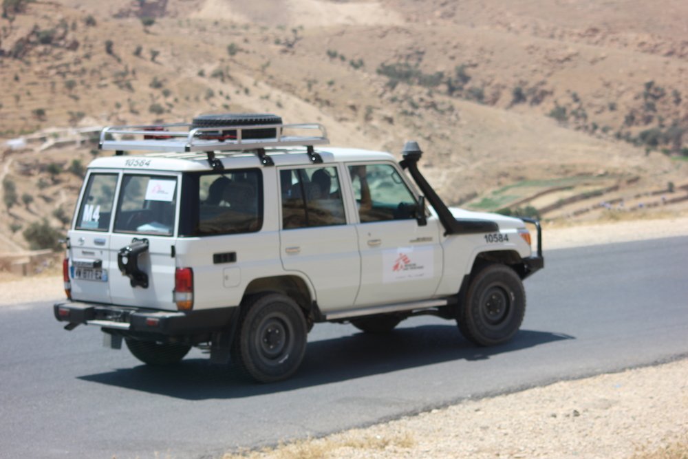 MSF activity in Mount Sinjar, Ninewa governorate, Iraq.