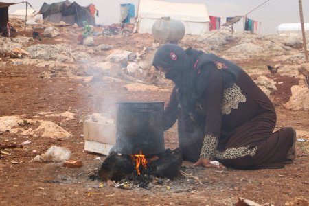 People living in camps across the region face the prospect of leaking tents, mud-filled streets and freezing temperatures. 