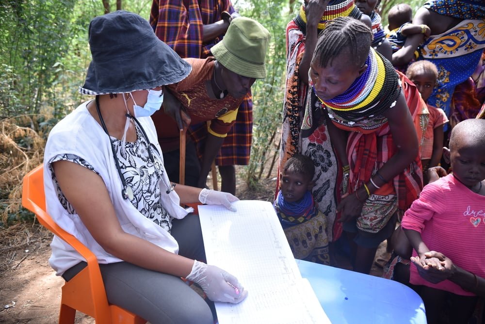 A day in an outreach activity: Triple burden of measles, malaria and ...