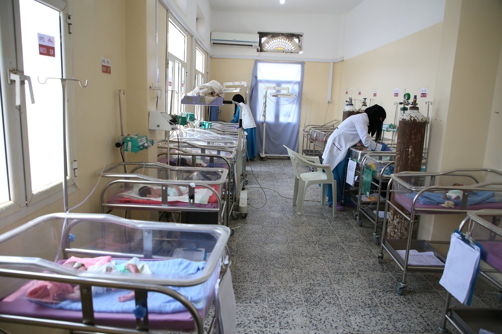 A view of the newborn unit supported by MSF at Abs Hospital in Hajjah, Yemen. (September, 2020).