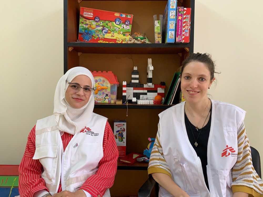 MSF provides psychotherapy in Nablus.