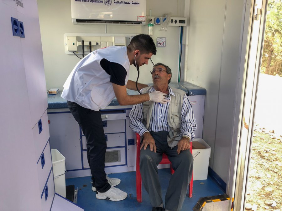 October 2019: As people continue to flee the conflict in northeast Syria, MSF launches medical activities at a site receiving refugees in Iraq close to the border with Syria.