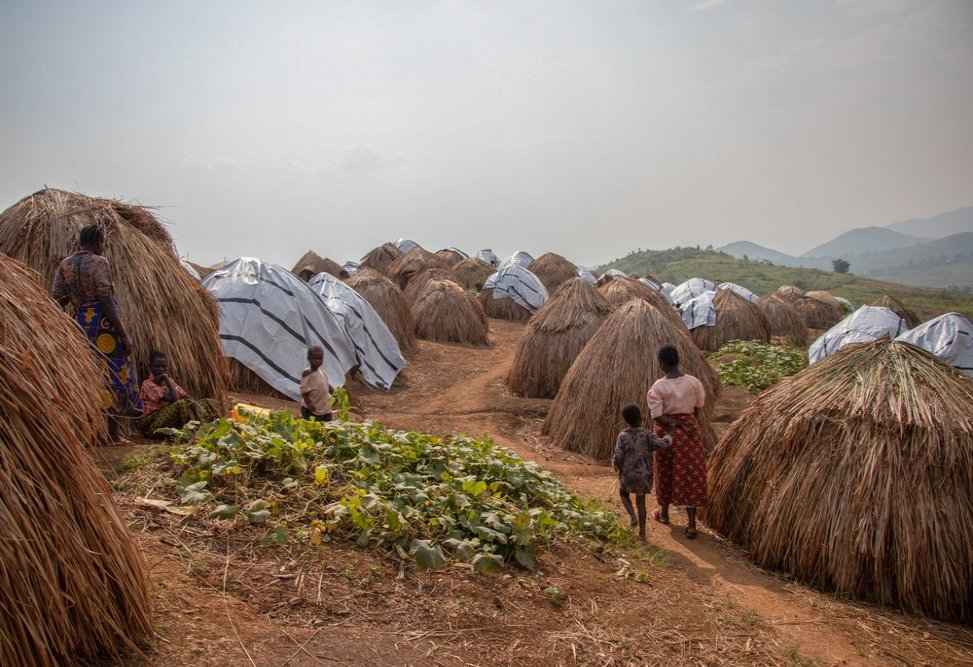 The Kambe IDP site created in July 2019 following a new wave of violence. (January, 2020).