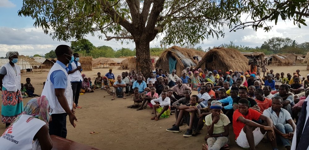 In December 2020, MSF launched a mental health programme in the Nangua and 25 de Junho IDP camps. These are the two most populous camps in Metuge, on the outskirts of Pemba, Cabo Delgado’s capital.