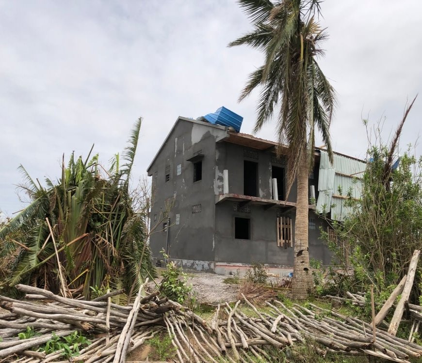 A second cyclone called Emnati hit the town of Mananjary on the eastern coasts of Madagascar on 22 February. (February, 2022).