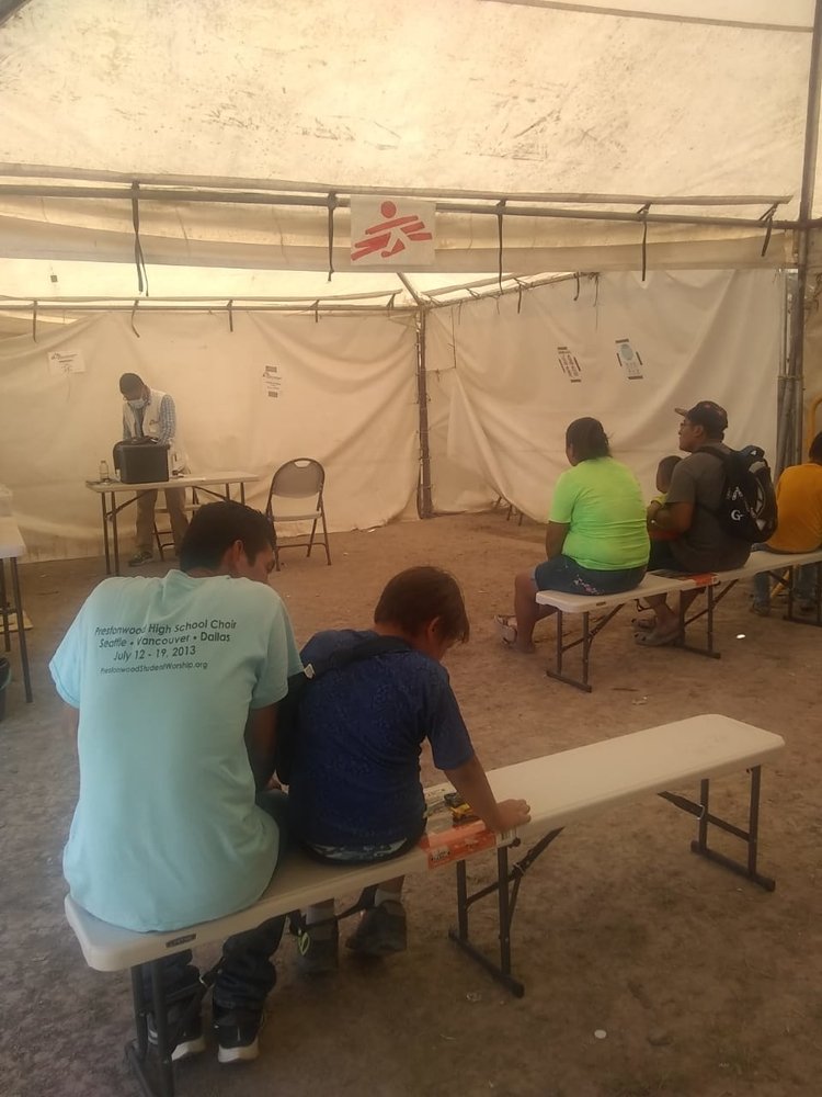 MSF has been in touch with immigration and health authorities to have a better understanding and plan of action to be prepared in case a COVID-19 patient is detected.