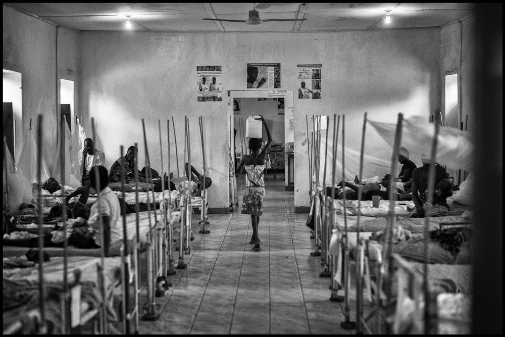 The ICU / neonatal ward of the Yambio hospital run by MSF.  Yambio is located in Western Equatoria state, which has one of the highest child mortality rates - over 105 deaths per 1,000 live births.