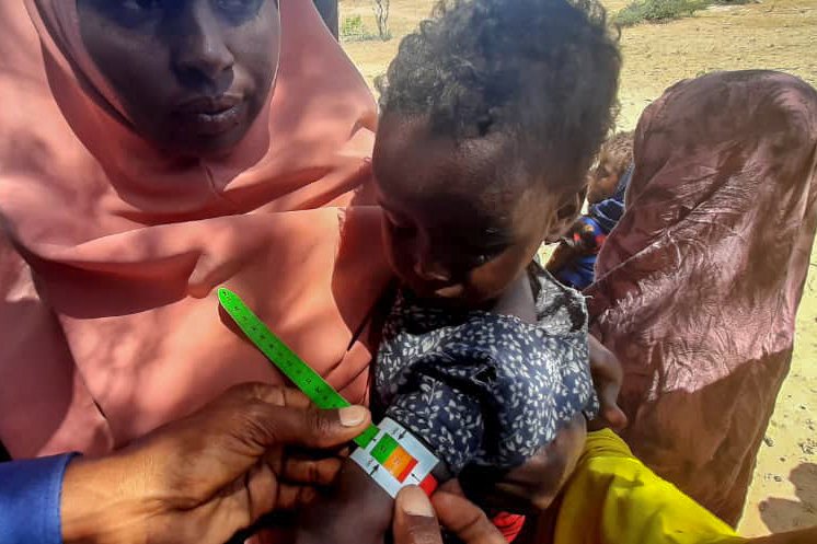 Malnutrtion screening in El Wak, Jubbaland. (December, 2020).