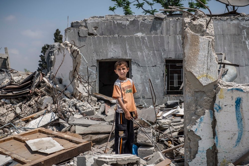 Ceasefire in Gaza. September 2014.
