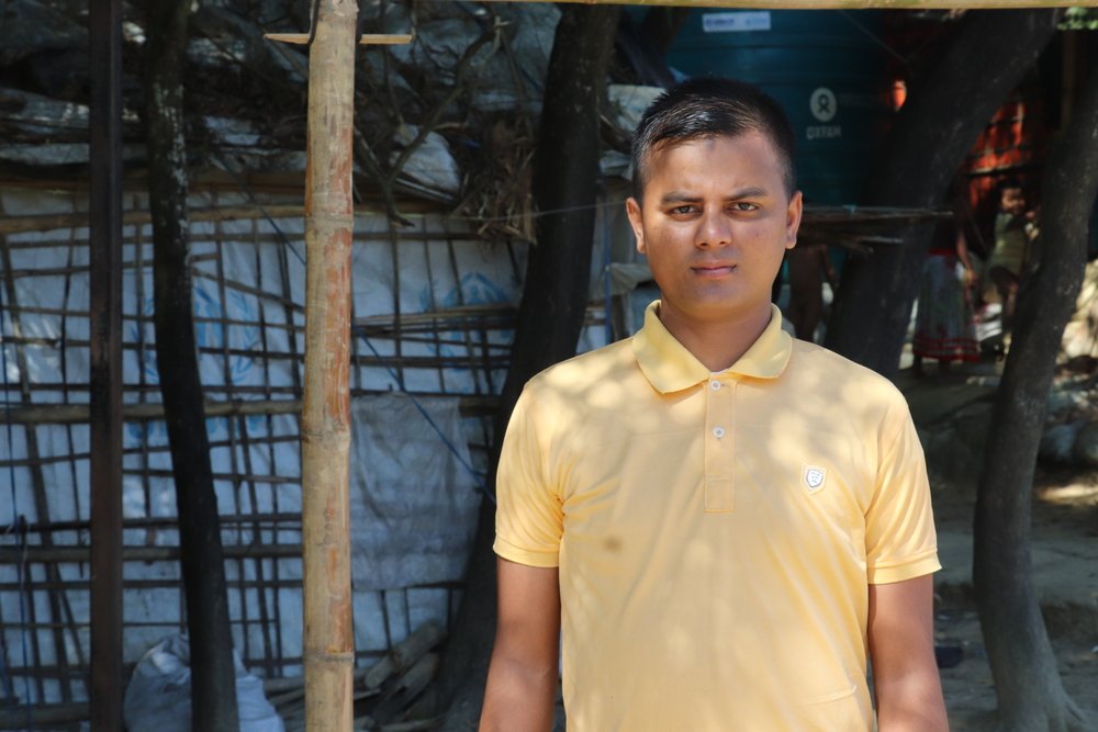Faruk* is a registered refugee from Nayapara camp, Cox’s Bazar and he has lived his entire life within the parameters of the Nayapara registered refugee camp. 