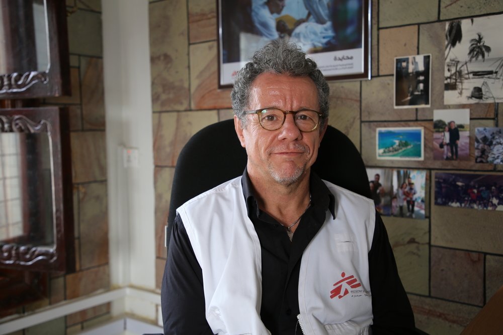 Emilio Albacete is Project Coordinator for MSF in Taiz City in Yemen.