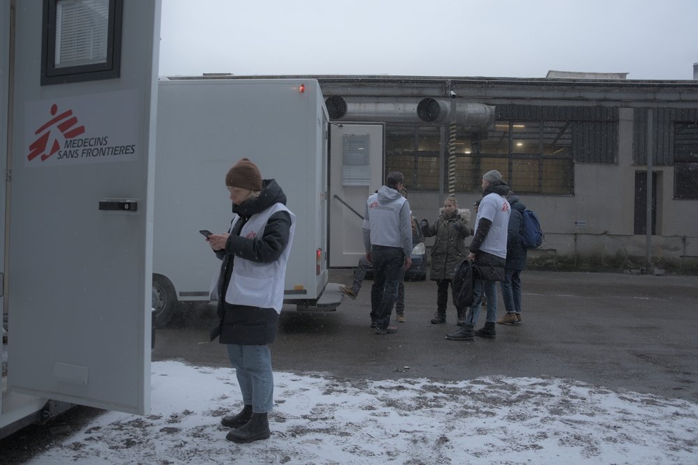 Mobile Clinics on their way to Ukraine (March, 2022).