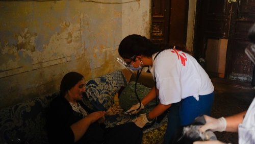 Sabriyeh is a blind elderly woman resident of Khandak el-Ghamik neighborhood in Beirut. Sabriyeh lives with her only son who is her sole caregiver. 