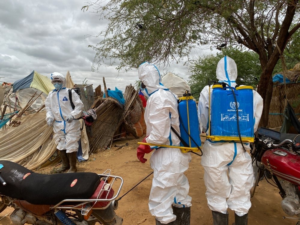The water, hygiene and sanitation team is arriving in Sabongari neighborhood, in the district of Konni located in Tahoua region. (September, 2021).
