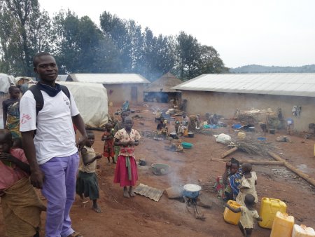 Floribert &quot;Djapan&quot; Kpadjanga, Health Promoter for MSF in Drodro (Ituri, DRC) in Paroisse Camp