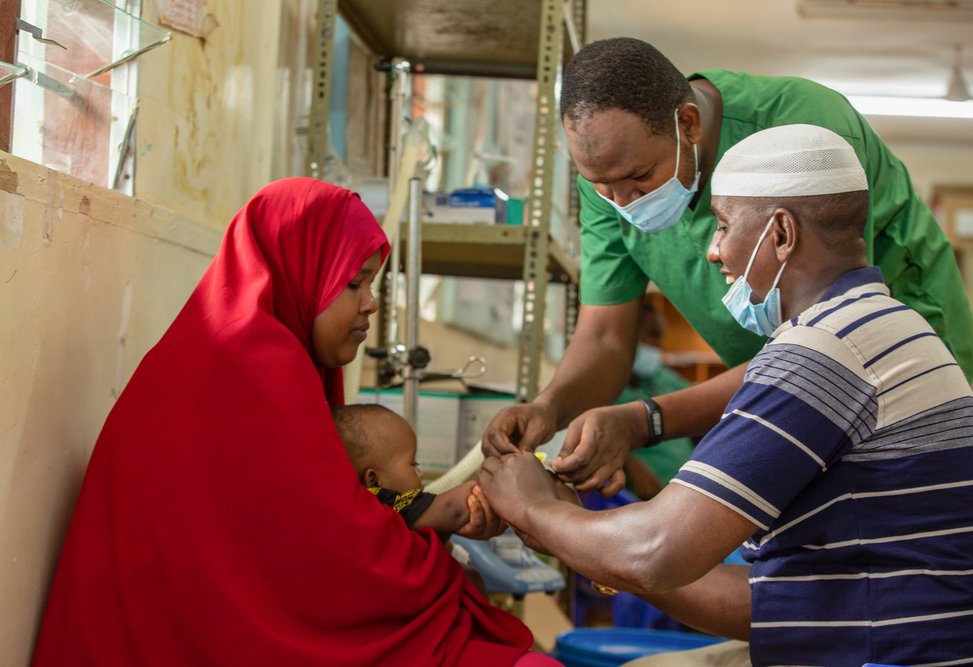 MSF hospital in Dagahaley, Dadaab regugee complex. (November, 2021).