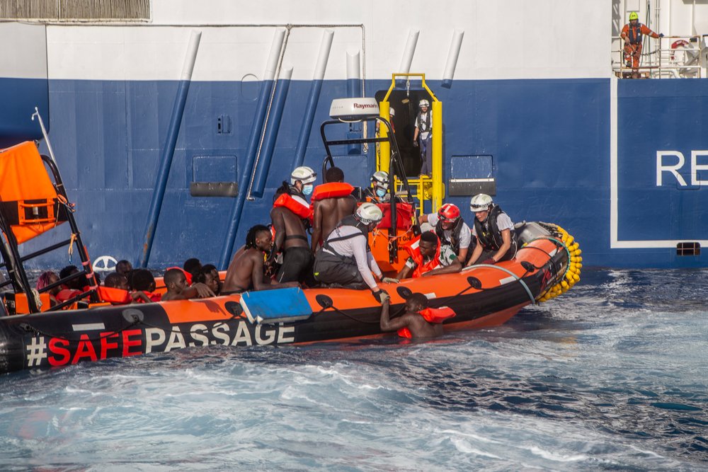 On the afternoon of June 27, the MSF team rescued 71 people from a rubber boat in distress. 22 people are missing, three persons were stabilized, including very young children, and one women died later on board after 30 minutes of resuscitation. (June, 20