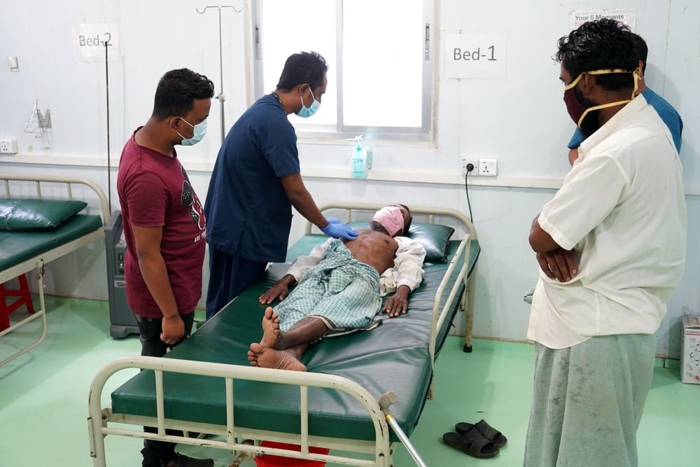 Last year, almost 2,500 patients were admitted in MSF’s Hospital on the Hill and close to 3,000 patients –half of them, locals- are receiving regular treatment for non- chronic communicable diseases. (April, 2021).