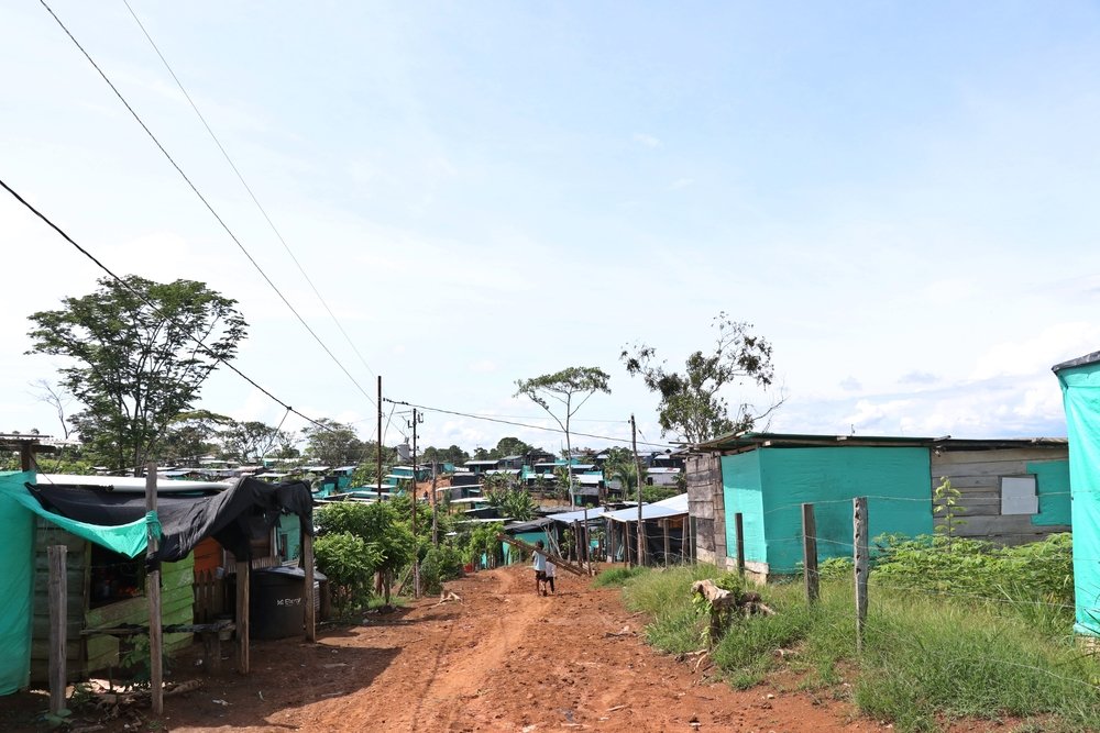 Informal neighborhood at Tibú, Colombia. (August, 2021)