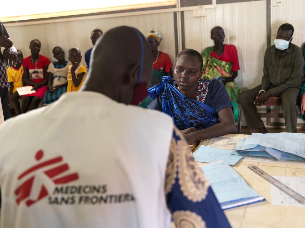 Nyasunday is 19 years old and has lived in the IDP camp in Bentiu since 2014 when her and her family were fleeing conflict. For 3 weeks Nyasunday was experiencing severe pain when urinating, a high fever  and her eyes turned yellow. (April, 2022).