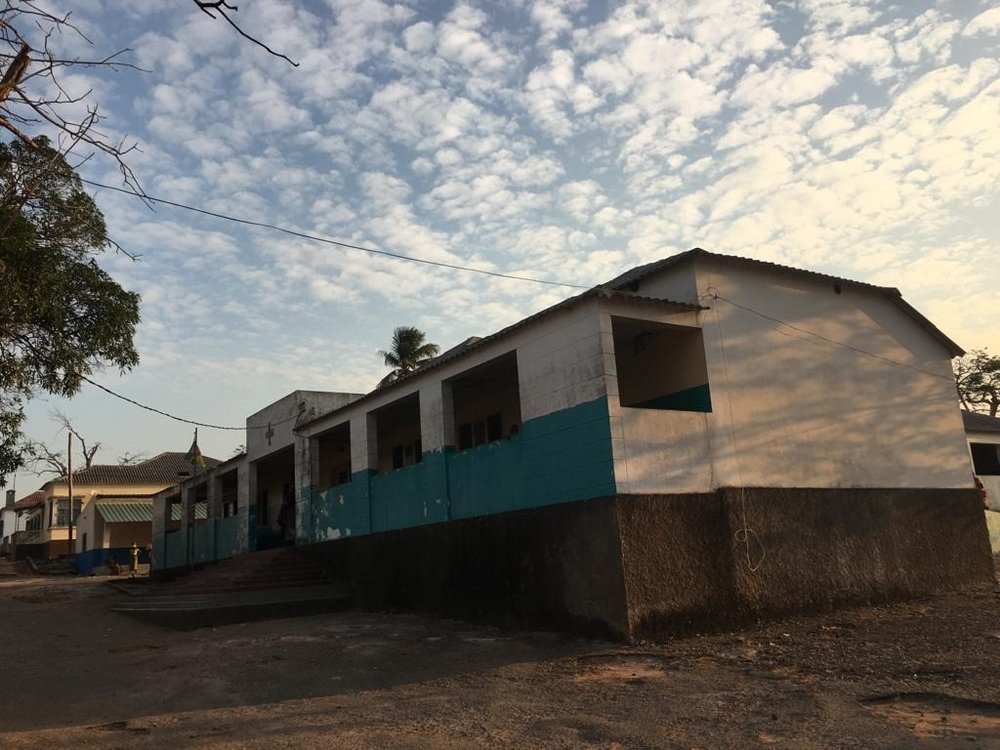 Macomia Health Center where MSF provided support.  (This facility was later pillaged and burned during an insurgent attack on 28 May)