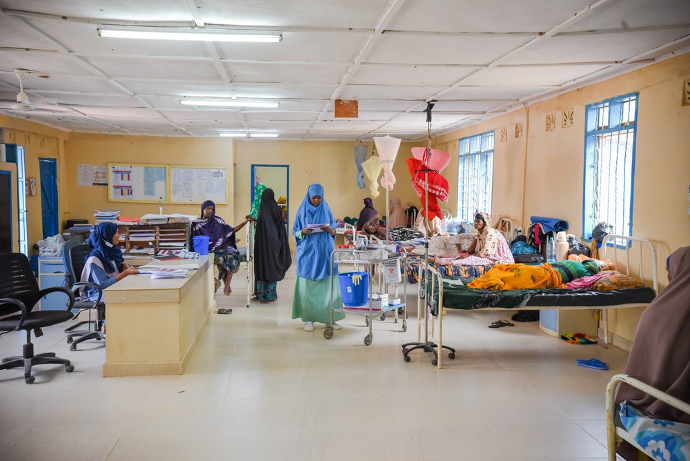 MSF maternity ward in Dagahaley