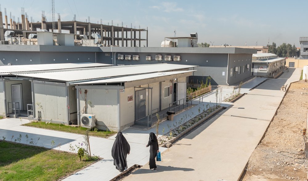 MSF’s al-Wahda post-operative hospital in East Mosul.
