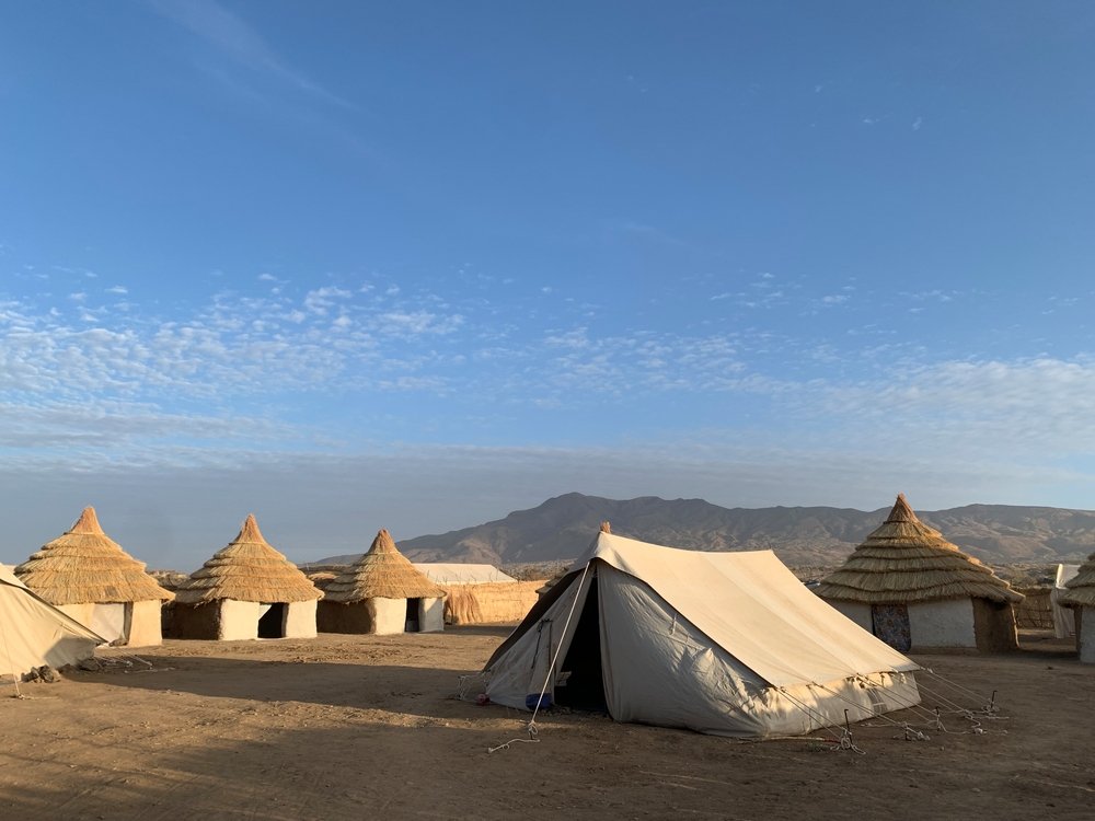 MSF compound, Dilli Village, Jebel Marra Mountain, Darfur Region. Sudan