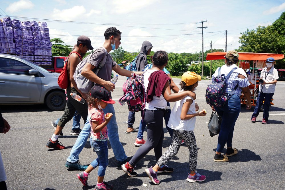 Around 500 migrants started a caravan on Saturday 4 September from the southern Mexican city of Tapachula towards the northern part of the country in order to protest about their precarious situation. 