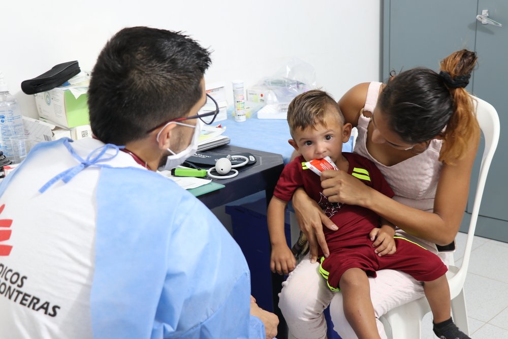 The presence of MSF in the informal settlements in La Gabarra seeks to strengthen health promotion and prevention activities as a key component of the comprehensive health of Venezuelan migrants and Colombians who have returned to this region.
