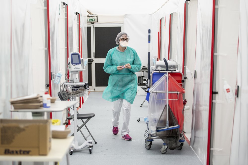 MSF launches a collaboration with CHU Ambroise Paré Hospital in Mons to face the Covid-19 Pandemic in Belgium.