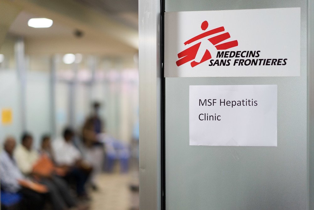 Patients wait for their appointment at the MSF Hepatitis C clinic at Preah Kossamak Hospital in Phnom Penh, Cambodia, 21, April 2017.