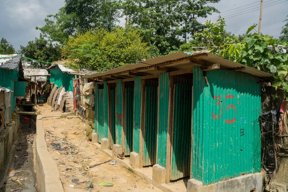 Access to clean water and toilet facilities are one of the most critical issues for the  million Rohingya refugees living in Cox’s Bazar’s mega-refugee camp and more efforts are needed to improve access to clean water and toilet facilities. (June, 2022).