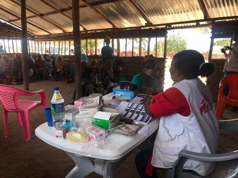  MSF teams offered medical consultations through their mobile clinic at Impire Village to respond to a diarrhea outbreak