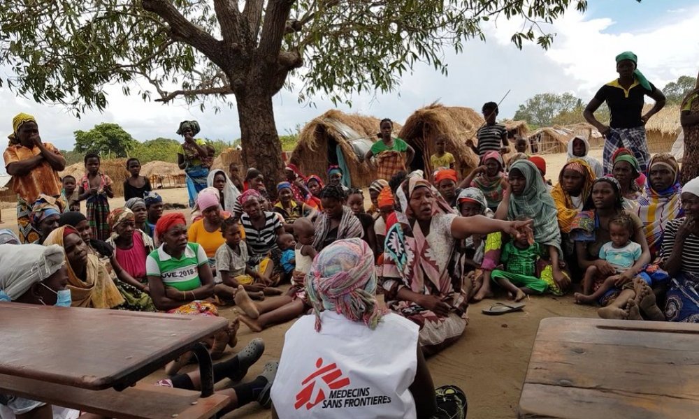 MSF mental health activities include conversation circles, theatre, football matches, dancing and singing. “We try to understand what their lives were like before they escaped,” says a member of the mental health team.