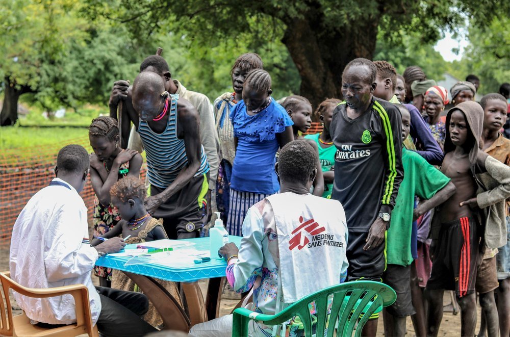 South Sudan. The Greater Pibor Administrative Area. Lukurunyang payam. September 7, 2020. An MSF (Médecins Sans Frontières) mobile clinic brings life-saving medical care to Lukurunyarg.