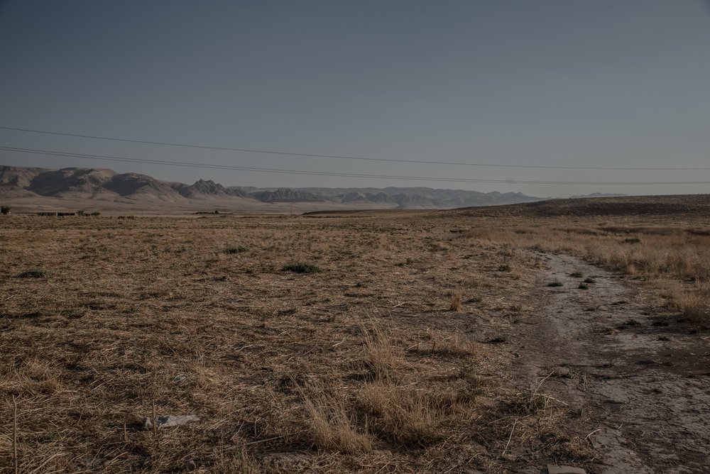 General view of Sinjar region. September 1st, 2019. ©Emilienne Malfatto