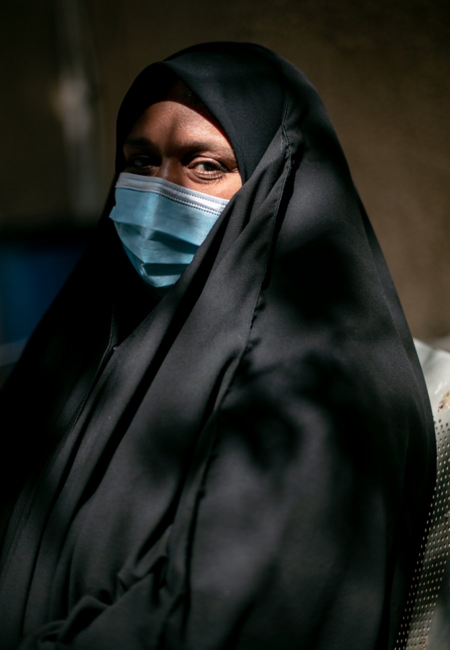 Fatin,  has MDR-TB since nine months after being diagnosed at Baghdad’s National Tuberculosis Institute. She is taking the new oral treatment since then, and only has seven to eight months left of treatment before being considered fully cured.