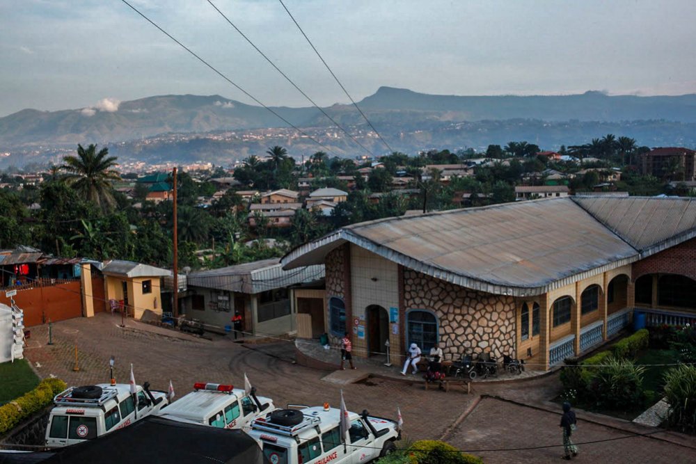 St Mary Soledad Hospital in Bamenda was the base of MSF&#039;s ambulance service in Cameroon&#039;s North-West Region, and a hospital where MSF teams provided specialised care. November 2020.