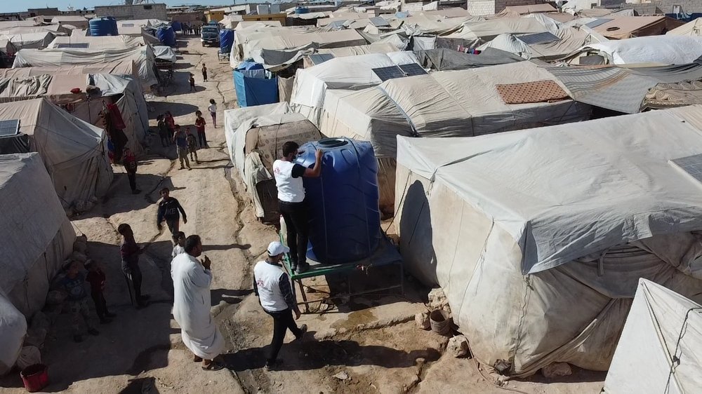MSF regularly assesses the quality of the Water, Sanitation and Hygiene (WASH) infrastructure in displacement camps and works on identifying the gaps in the WASH services provided to displaced people in northwest Syria.