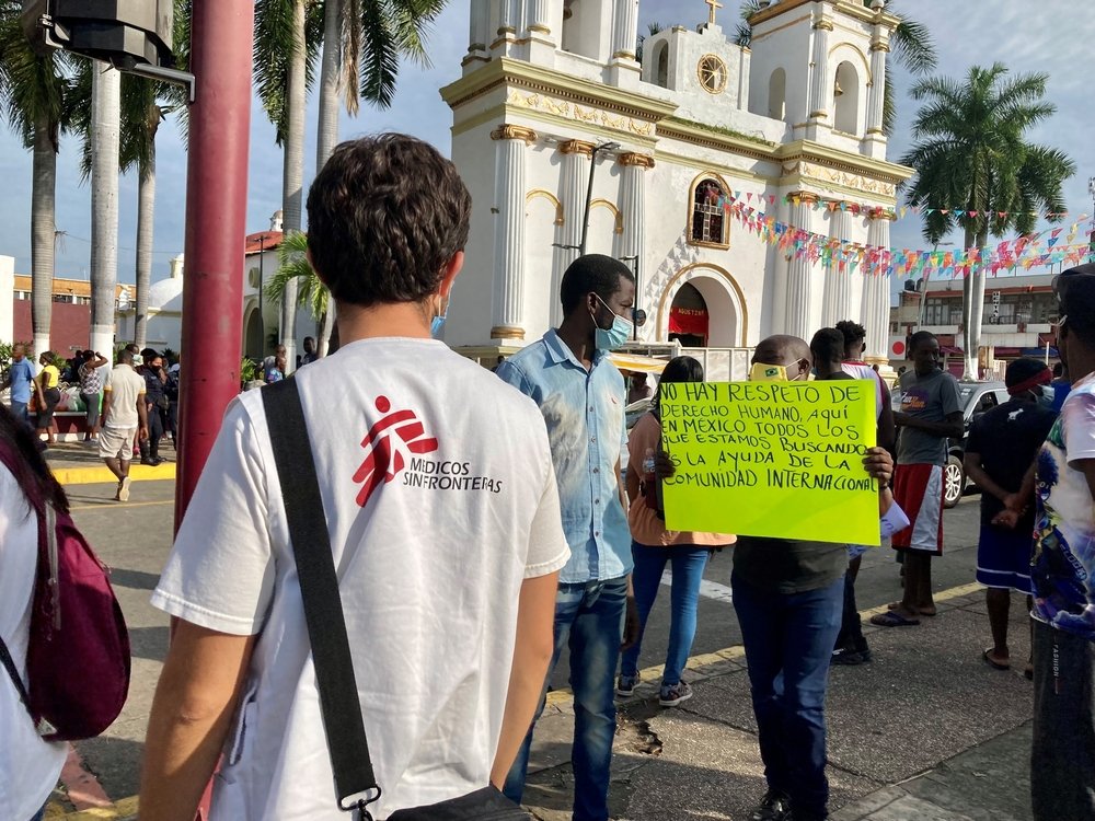 Around 500 migrants started a caravan on Saturday 4 September from the southern Mexican city of Tapachula towards the northern part of the country in order to protest about their precarious situation.